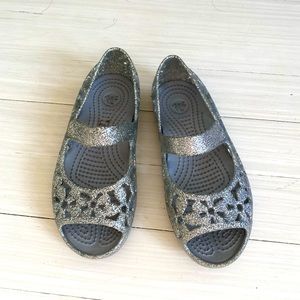 Croc girls sparking dress Mary Jane